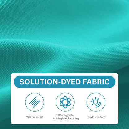 Parasol rectangulaire de terrasse 2,4 x 3 m avec manivelle et inclinaison, résistant aux UV