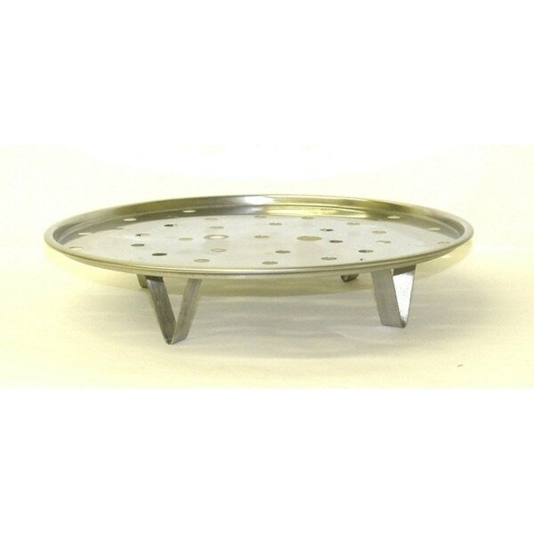 Marmite robuste en acier inoxydable 80 QT avec grille de cuisson à la vapeur