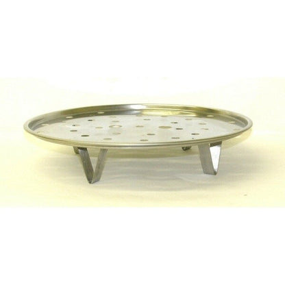 Marmite robuste en acier inoxydable 80 QT avec grille de cuisson à la vapeur