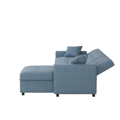 Canapé-lit et chaise longue réversibles de 82 po de large