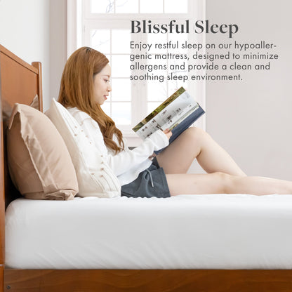 Matelas en mousse à mémoire de forme SoftNest Rejuv Collection 8 pouces de qualité supérieure