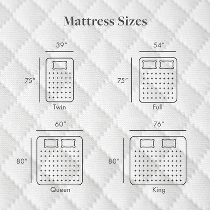 Matelas en mousse à mémoire de forme SoftNest Rejuv Collection 8 pouces de qualité supérieure