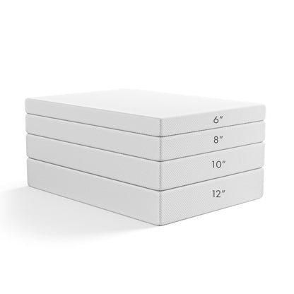 Matelas en mousse à mémoire de forme SoftNest Rejuv Collection 8 pouces de qualité supérieure