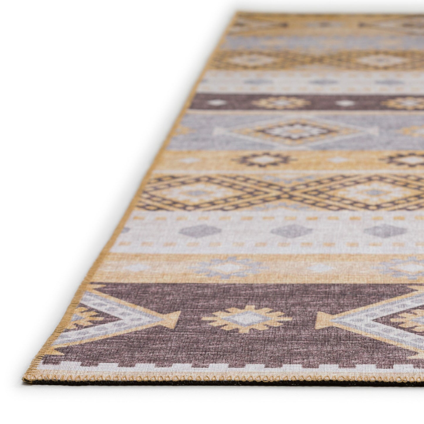 Tapis lavable Addison d'intérieur/extérieur Yuma style bohème sud-ouest