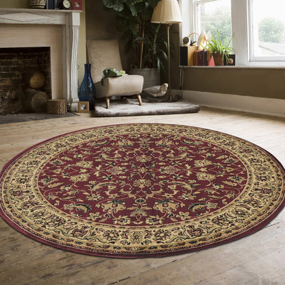 Tapis Admire Home Living Caroline à motif floral traditionnel Sarouk