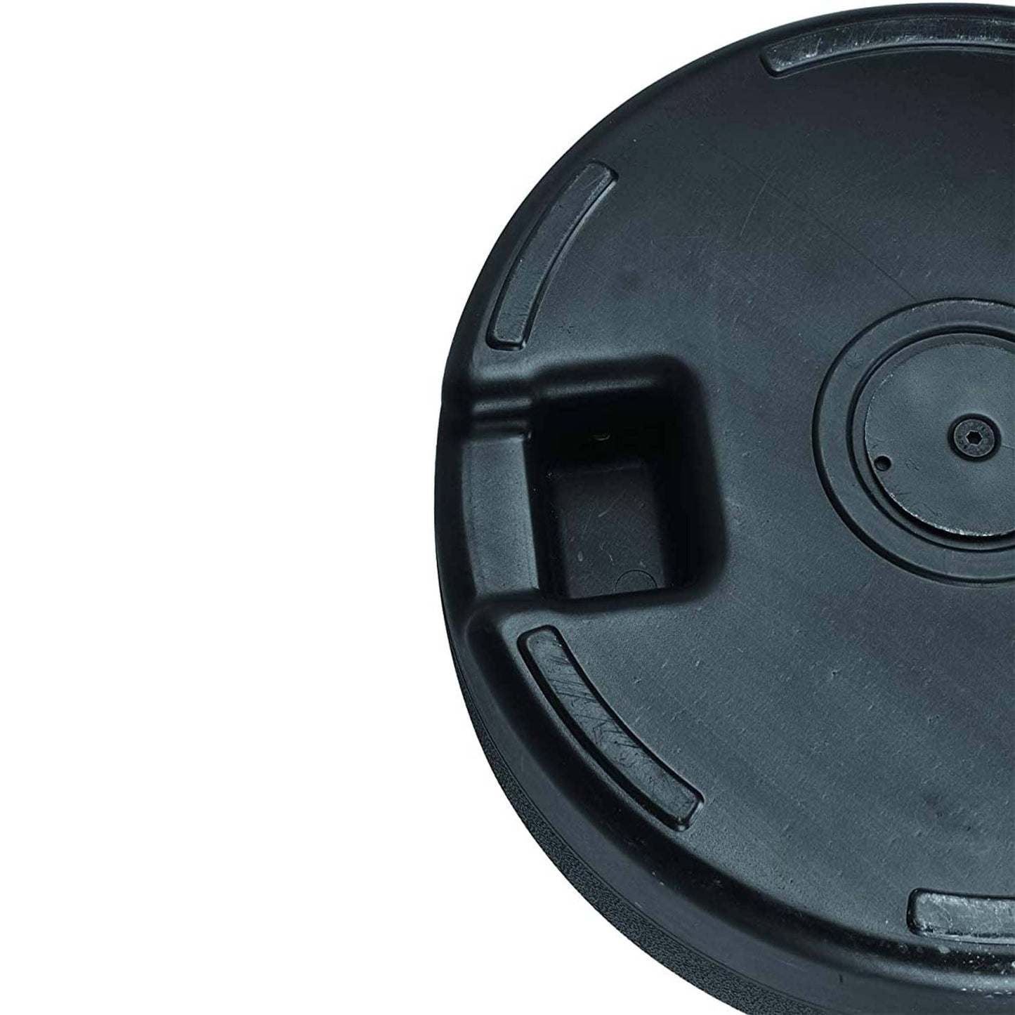 Parasol de terrasse Ainfox de 10 pieds avec lumières, parasol solaire d'extérieur sans base