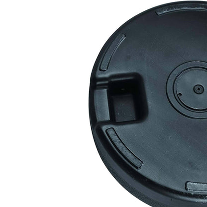 Parasol de terrasse Ainfox de 10 pieds avec lumières, parasol solaire d'extérieur sans base