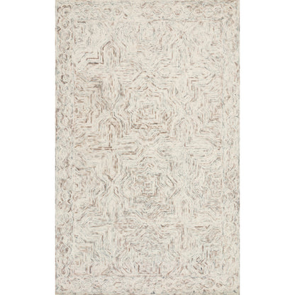 Tapis contemporain en laine Alexander Home Aspen Neutral, tufté à la main