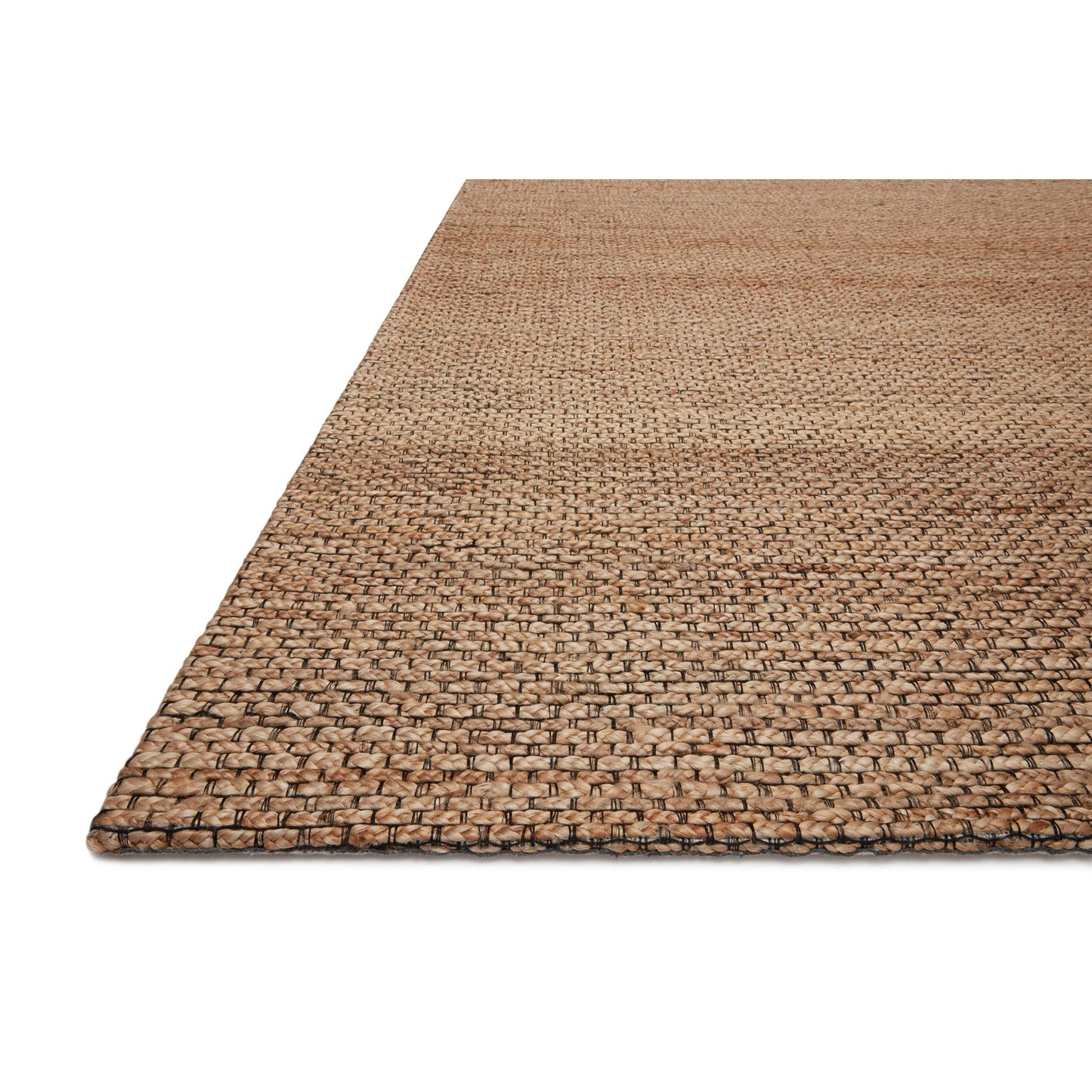 Tapis en jute tissé à la main Alexander Home Emily, style ferme moderne
