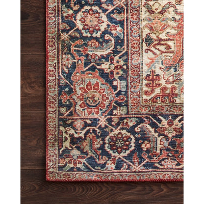 Tapis Alexander Home Isabelle style vintage traditionnel à bordure imprimée