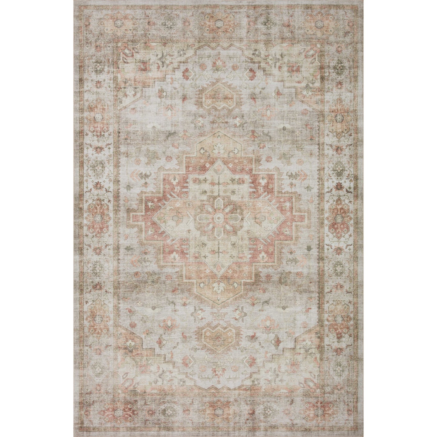 Tapis vintage vieilli Meghan d'Alexander Home