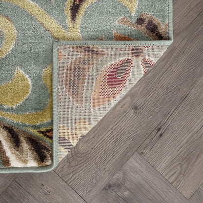 Tapis d'intérieur Decora Farmhouse à motif floral