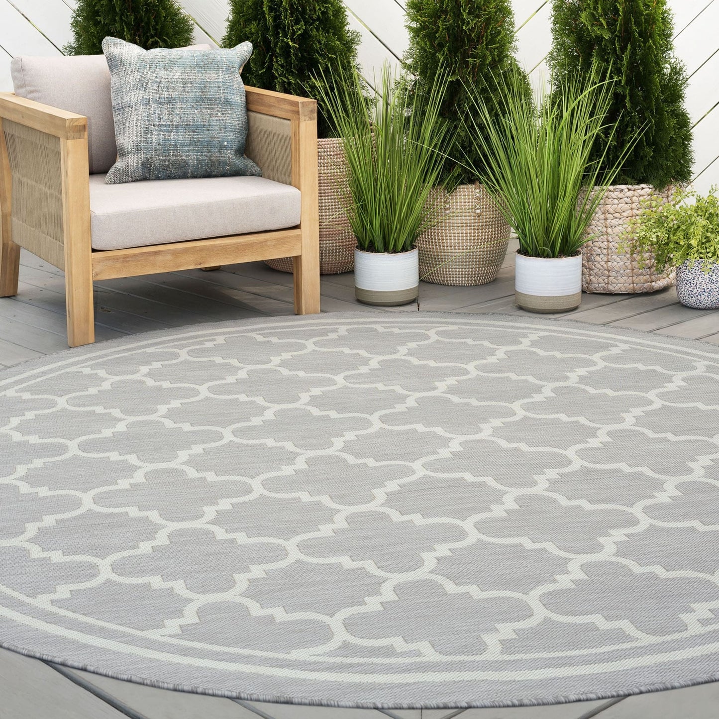 Tapis d'intérieur/extérieur Exo Coastal Geometric