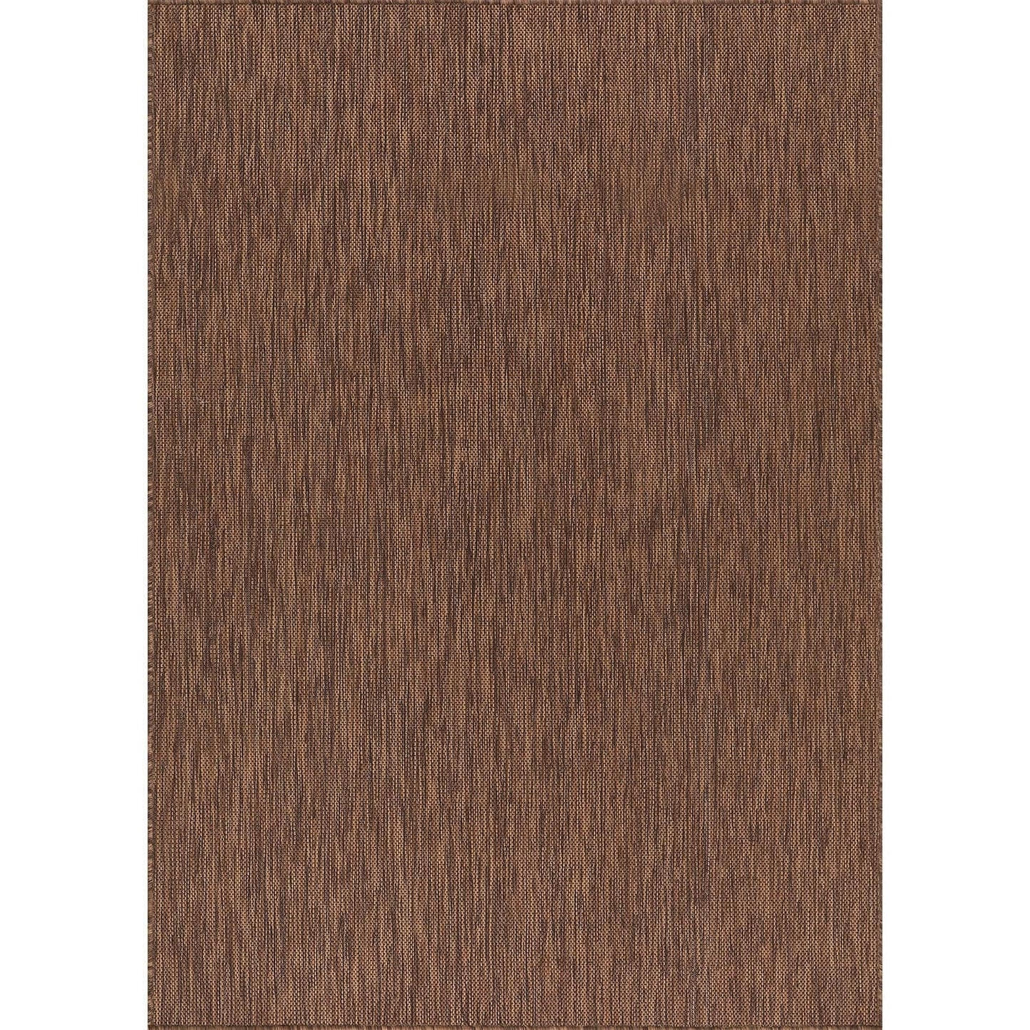 Tapis Aloha lavable uni pour intérieur/extérieur, terrasse, salon