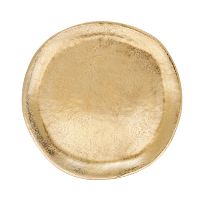 Assiettes de présentation en aluminium (lot de 4)