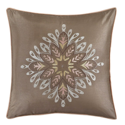 Ensemble de couette 6 pièces en jacquard médaillon Summerfield de Porch &amp; Den