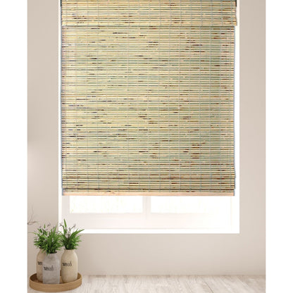 Stores romains en bambou rustique Arlo Blinds Petite, hauteur 74 pouces