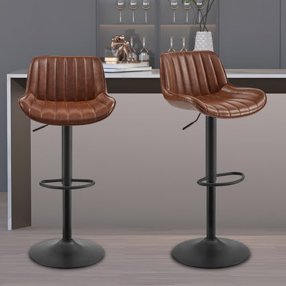 Tabouret de bar pivotant à hauteur réglable Art Leon, lot de 2