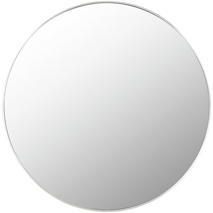 Miroir d'appoint rond moderne en aluminium Livabliss Aranya