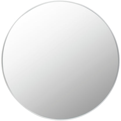 Miroir d'appoint rond moderne en aluminium Livabliss Aranya