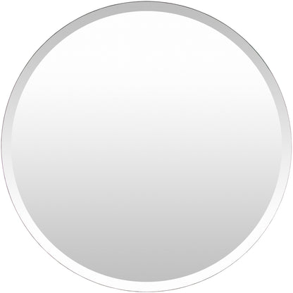 Miroir rond biseauté moderne Mei d'Artistic Weavers