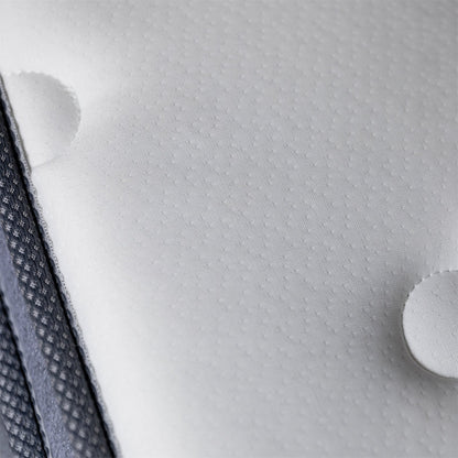 Matelas hybride ferme en mousse à mémoire de forme SweDrea de 12 po avec CertiPUR-US et Oeko-TEX, doté de ressorts renforcés.