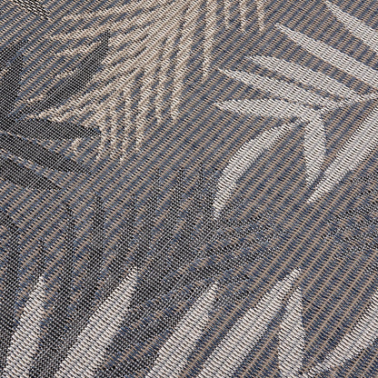 Tapis d'intérieur/extérieur à motif de feuilles de palmier des Bahamas