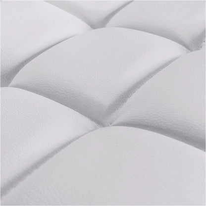 Lot de 2 tabourets de bar réglables et pivotants en cuir PU