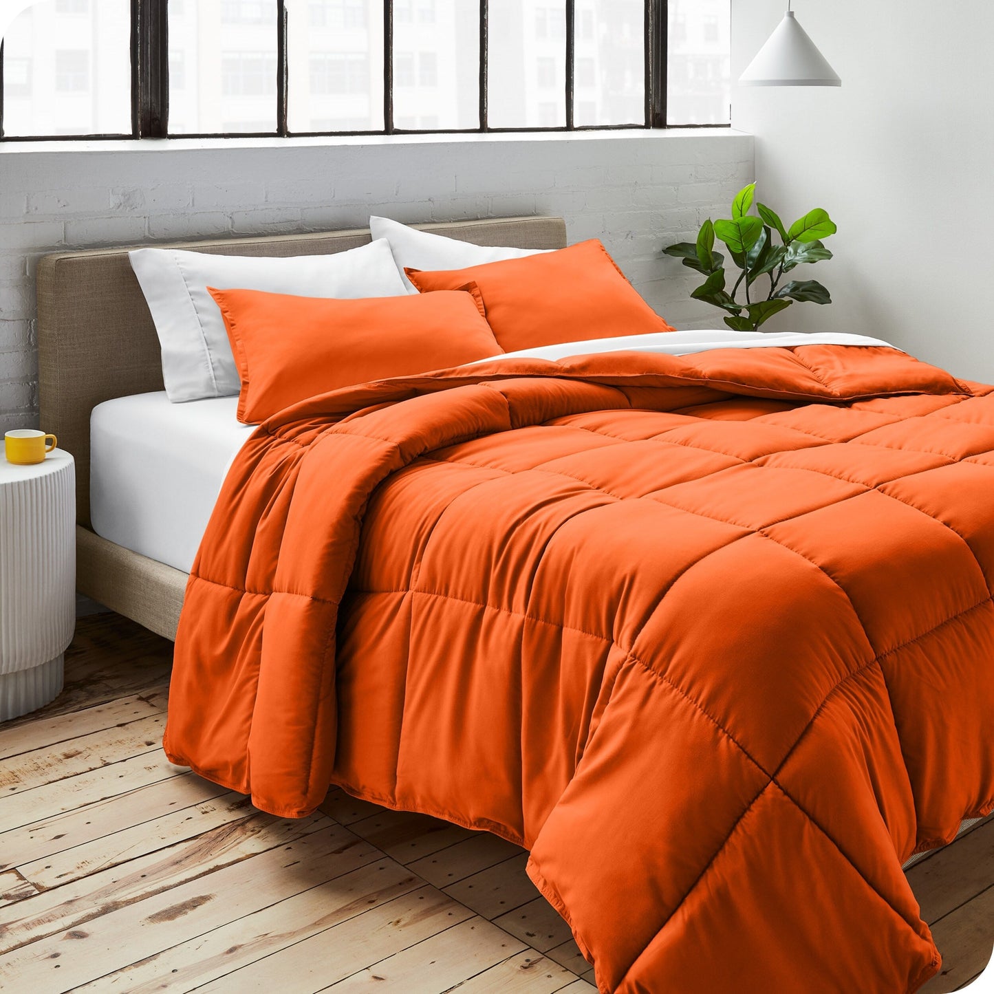 Ensemble de couette hypoallergénique Bare Home en duvet synthétique