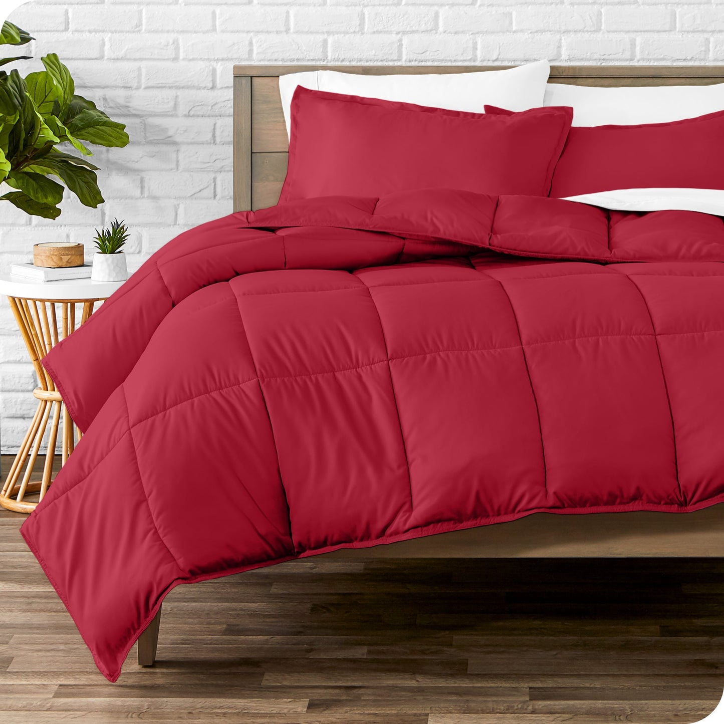 Ensemble de couette hypoallergénique Bare Home en duvet synthétique