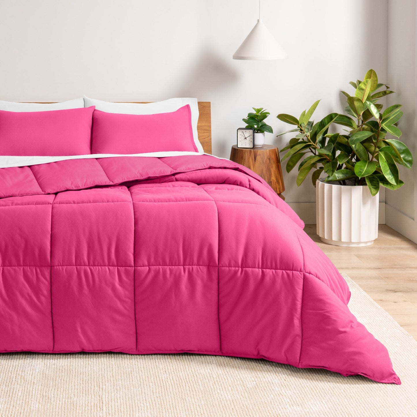 Ensemble de couette hypoallergénique Bare Home en duvet synthétique