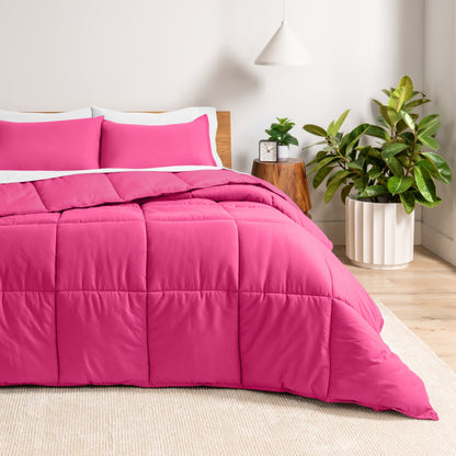 Ensemble de couette hypoallergénique Bare Home en duvet synthétique