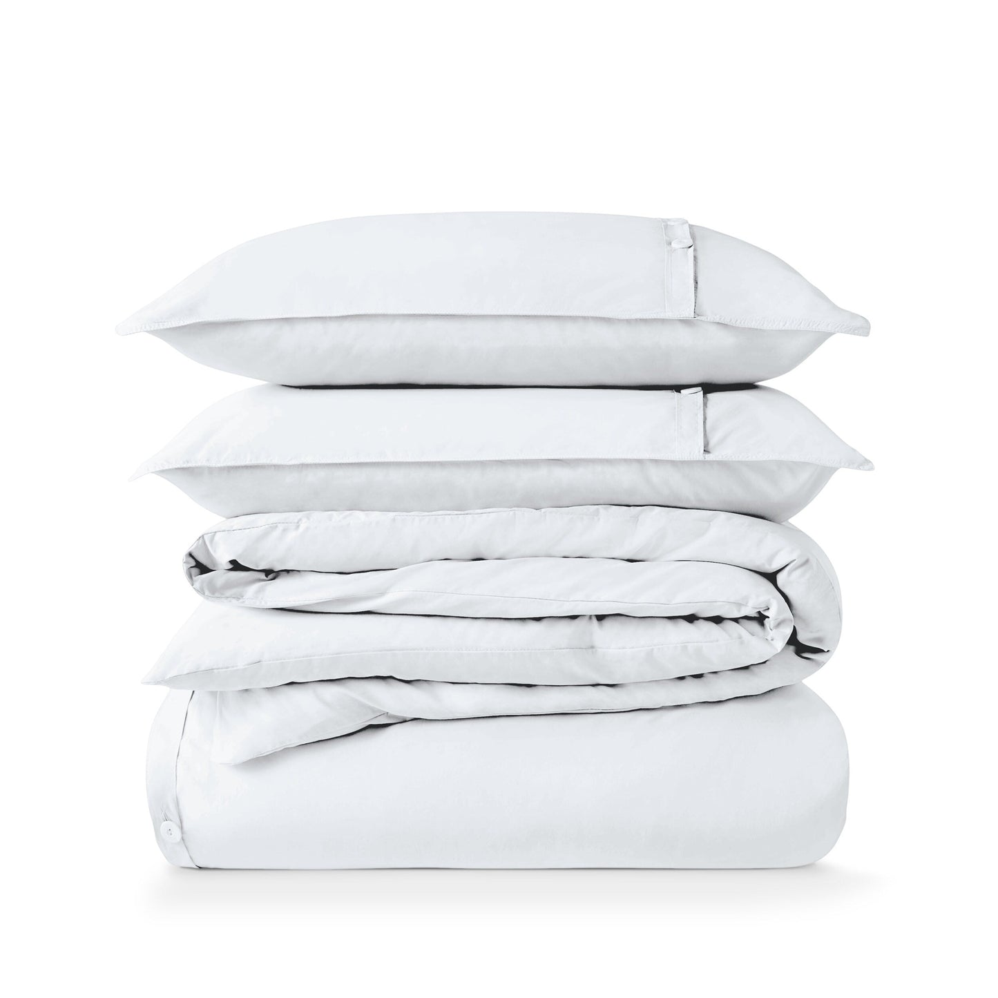 Parure de lit en percale de coton biologique Bare Home