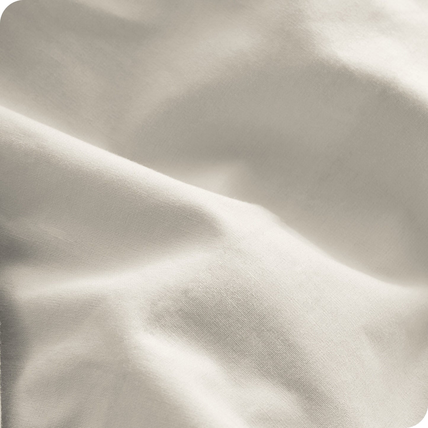 Parure de lit en percale de coton biologique Bare Home