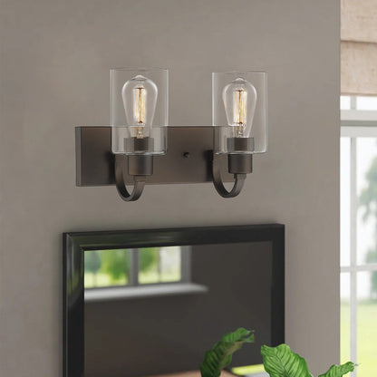 Luminaires de salle de bain - Applique murale style ferme