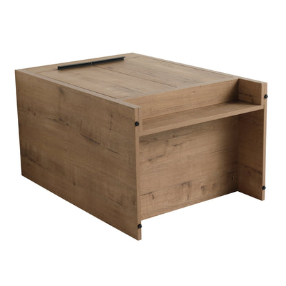 Meuble-lavabo Beingnext 24/30/36 avec porte à fermeture douce et étagère réglable