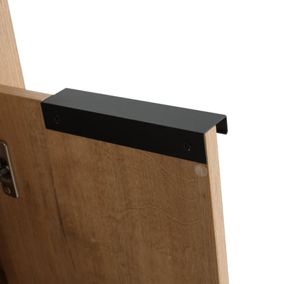 Meuble-lavabo Beingnext 24/30/36 avec porte à fermeture douce et étagère réglable