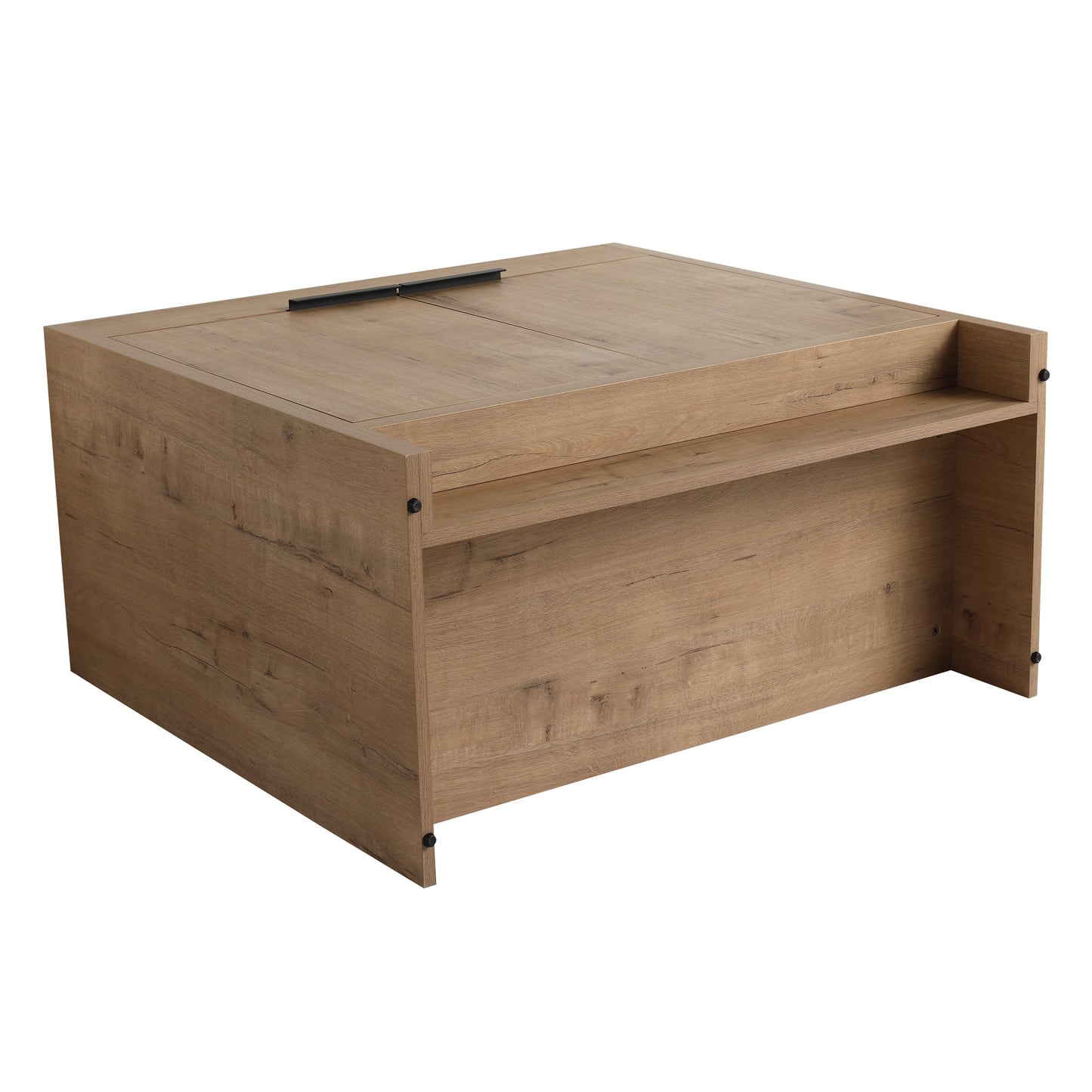 Meuble-lavabo Beingnext 24/30/36 avec porte à fermeture douce et étagère réglable