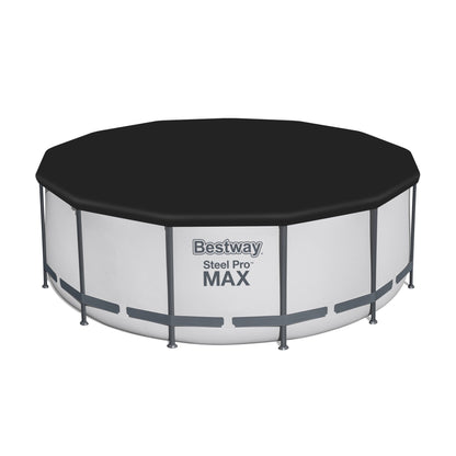 Piscine hors sol ronde Bestway Steel Pro MAX avec pompe et bâche