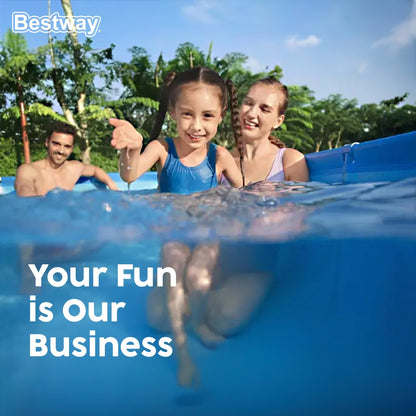 Piscine hors sol ronde Bestway Steel Pro MAX avec pompe et bâche
