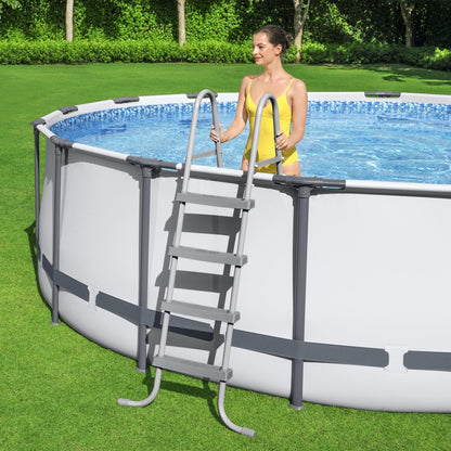 Piscine hors sol ronde Bestway Steel Pro MAX avec pompe et bâche