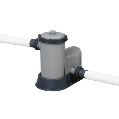 Piscine hors sol ronde Bestway Steel Pro MAX avec pompe et bâche