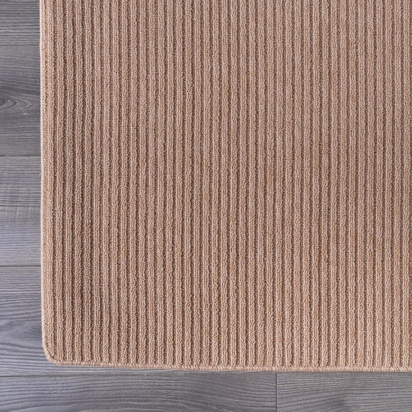 Tapis d'intérieur Beverly Rug uni, antidérapant, dos en caoutchouc, lavable