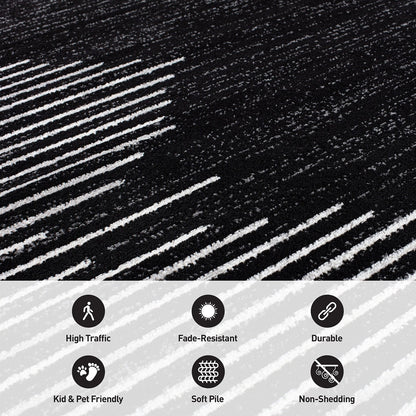 Tapis à rayures bohèmes