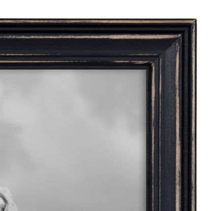 Ensemble de 10 cadres photo muraux en bois Kate et Laurel Bordeaux