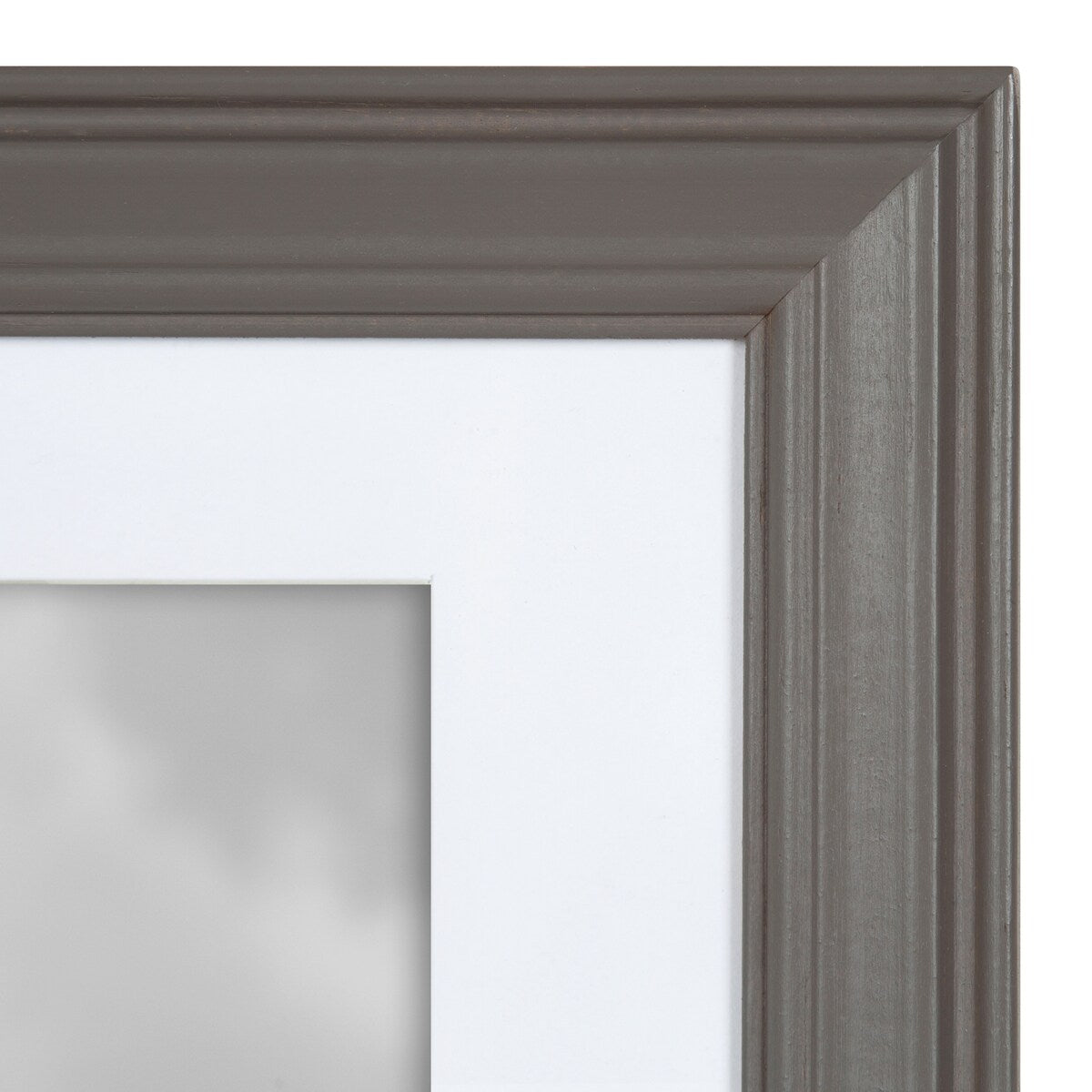 Ensemble de 10 cadres photo muraux en bois Kate et Laurel Bordeaux