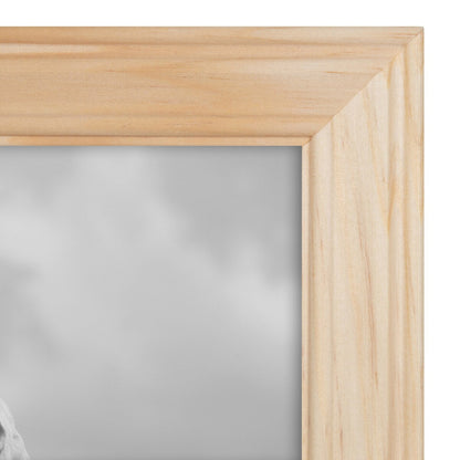 Ensemble de 10 cadres photo muraux en bois Kate et Laurel Bordeaux