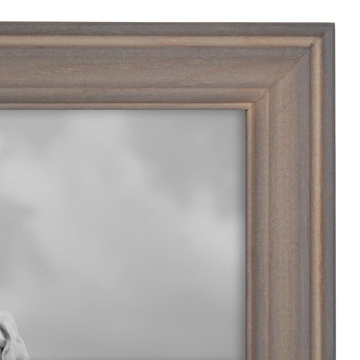 Ensemble de 10 cadres photo muraux en bois Kate et Laurel Bordeaux