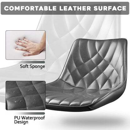 Tabourets de bar pivotants réglables Bossin avec dossier – Hauteur comptoir