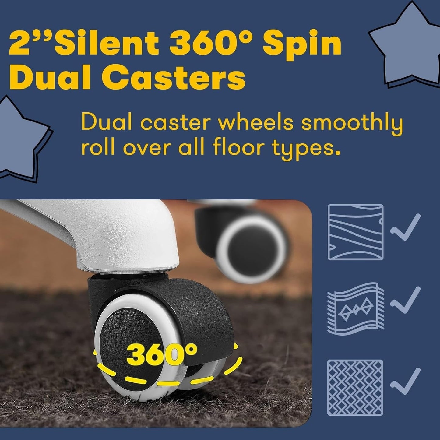 Chaise de bureau Bossin Big and Tall, chaise de direction à dossier haut, chaise de direction ergonomique réglable en cuir, 400 lb